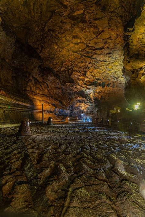 Manjanggul Cave at Jeju Island, Republic of Korea Stock Photo - Image ...