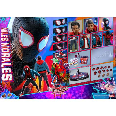 Hot Toys Mms Spider Man Into The Spider Verse Miles Morales Exclusive Scale