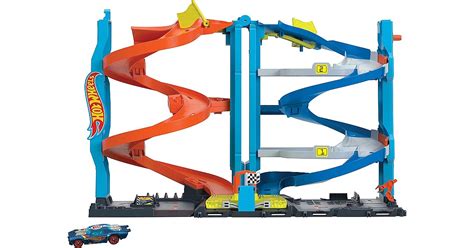 Hot Wheels Tor City Wyścigowa wieża HKX43