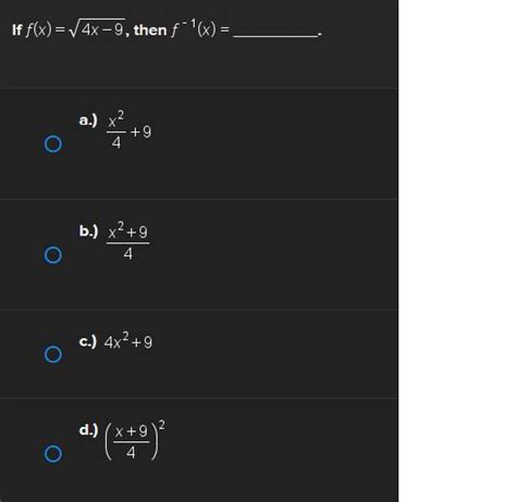 If F Left Parenthesis X Right Parenthesis Equals Square Root Of 4 X