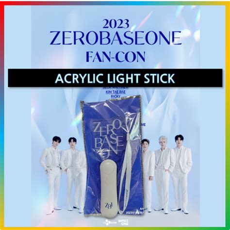 Photo Card Event Zerobaseone Zb Fan Con Acrylic Light Stick