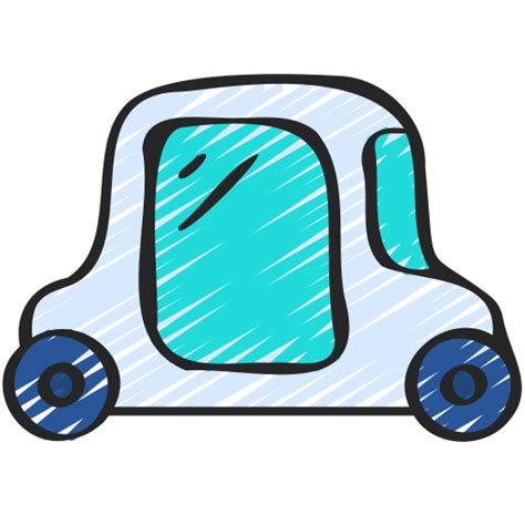 Coche Autónomo Iconos Gratis De Transporte