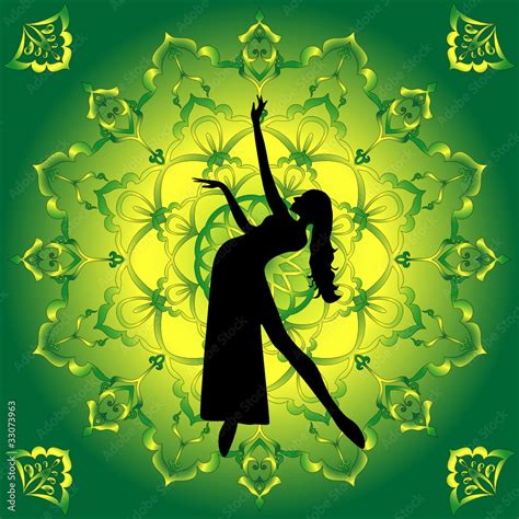 Belly Dance Stock Vector Adobe Stock