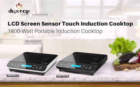 Portable Induction Cooktop Countertop Burner Induction Hot Plate With Lcd Sensor Touch