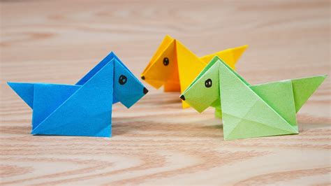 Simple Origami Puppy A Fun Paper Craft For Beginners Easy Origami