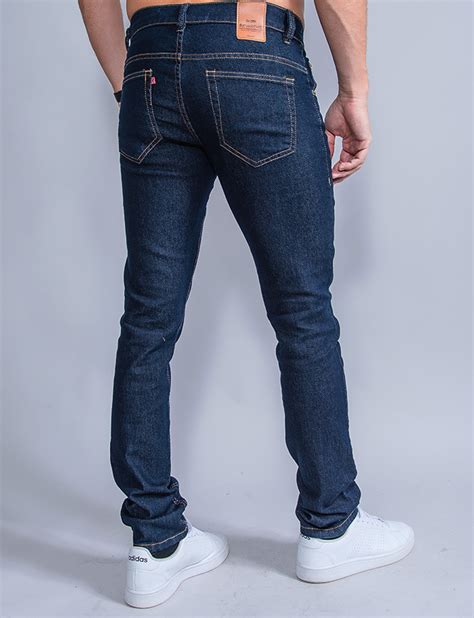 Calça Jeans Atacado Reta Masculina Revanche Gabriel Azul Roupas