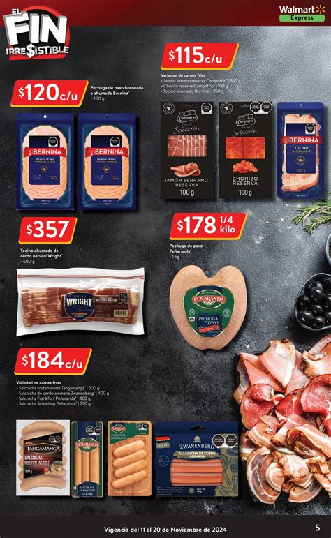 Folleto Walmart Express Buen Fin Irresistible 2024