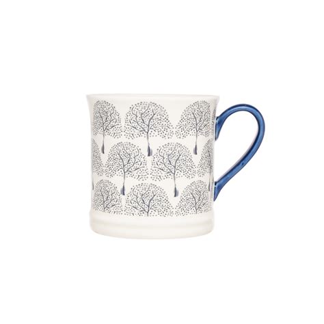 Midwinter Navy China Mug