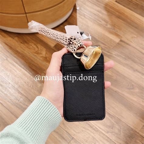 Jual BATH AND BODY WORKS BBW WEARABLE CHEETAH ID CARD POCKETBAC HOLDER Shopee Indonesia