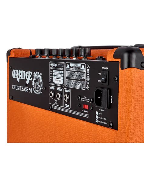 ORANGE Crush 50 Electric Bass Amplifier