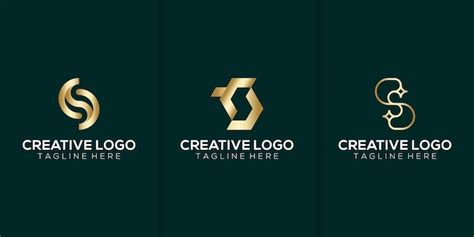 premium vector abstract symbol collection  letter  logo design