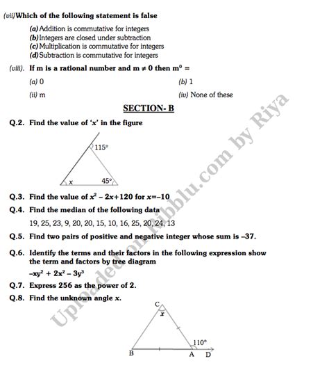 Cbse Class Maths Question Papers Pdf