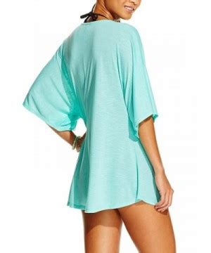 Womens Letters Print Baggy Swimwear Bikini Cover UPS Beach Dress D Blue CX12E21981V