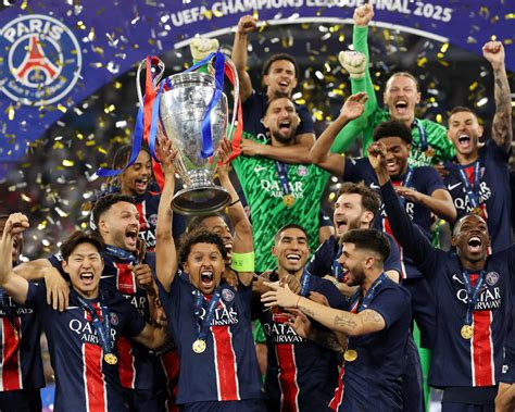 PSG win Champions League for first time with record 5-0 final hammering