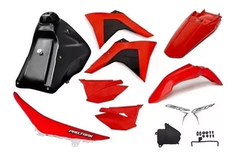 Kit Plastico Crf Amx Adapt Vel Xr Tornado L