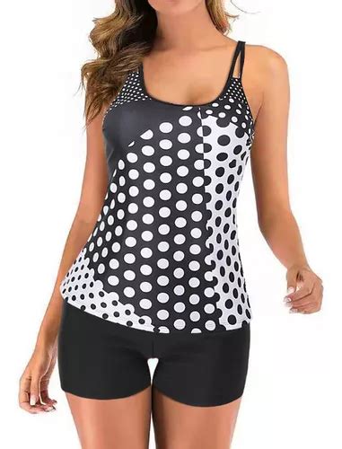 V Bikini Estampado Traje De Baño Acolchado Push up Para Muje Meses sin intereses