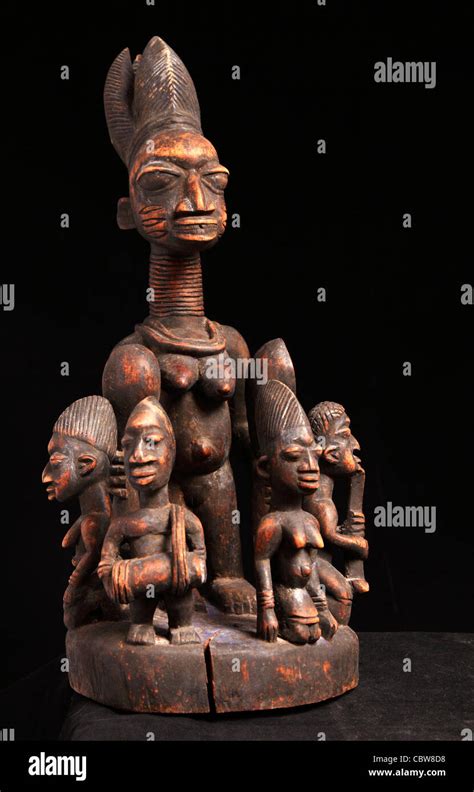 Yoruba Tribal Art Sculpture Nigeria Africa Stock Photo Alamy