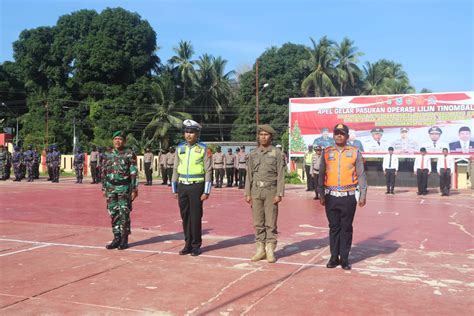 Pj Bupati Bangkep Pimpin Apel Pasukan Operasi Lilin Tinombala