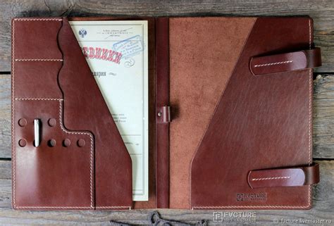 Деловая папка. Натуральная кожа. Ручная работа купить в интернет ...