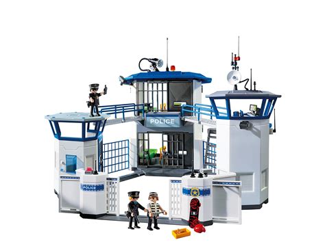 Playmobil Police Headquarters With Prison Ebay