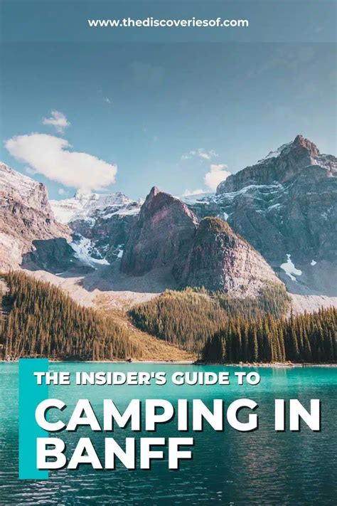 Camping In Banff The Ultimate Guide — The Discoveries Of