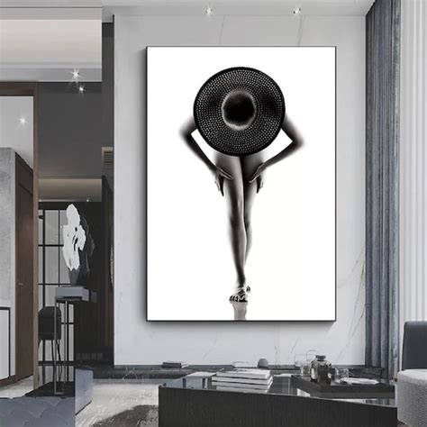 Sexy Naked Woman Poster Etsy