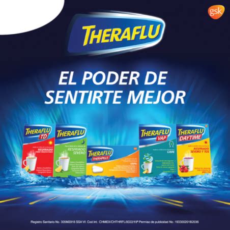 Theraflu Daytime Resfriado Severo Y Tos