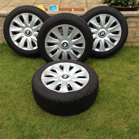 4 GENUINE Goodyear BMW 1 Series Run Flat Winter Wheels & Tyres | in ...