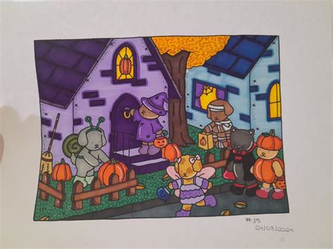 Bobbie Goods Pintado Halloween - Bobbie Goods coloring 🥰 | Ideias de bobbie goods pintado halloween, Bob ...