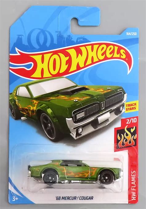 駿河屋 STH MERCURY COUGAR グリーンイエロー Hot Wheels HW FLAMES