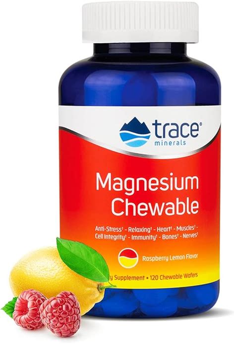 Amazon.com: Trace Minerals | Magnesium Chewable Supplement for Adults ...
