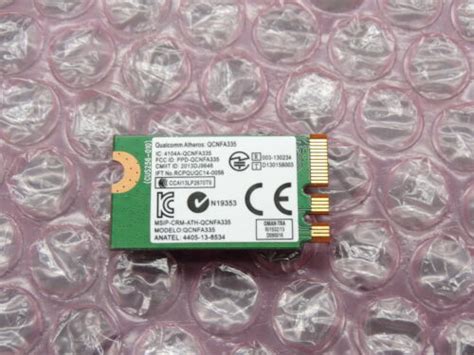 Qualcomm Atheros Wireless WIFI Network Board Card QCNFA335 04X6022 | eBay