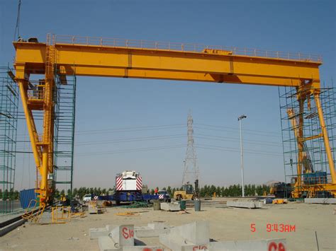 Electric Gantry Crane 20t 5t General Purposed For Outdoor Storage