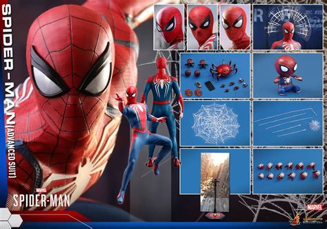 Homem Aranha Do Novo Game Da Sony Ganha Boneco Pela Hot Toys Universo Marvel