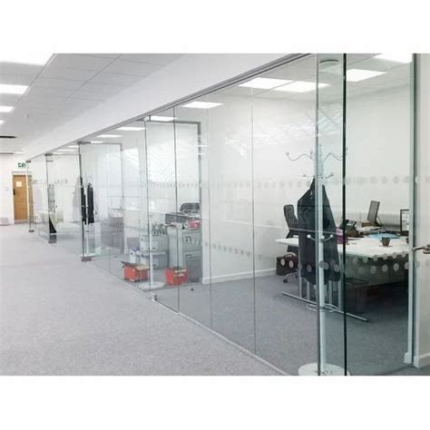 Frameless Glass Partition At Rs 155 Square Feet Frameless Glass