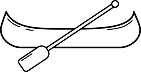 Canoe Coloring Page Free Printable Coloring Pages