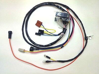 1968 68 Chevelle El Camino Engine Wiring Harness Warning Lights HEI 307