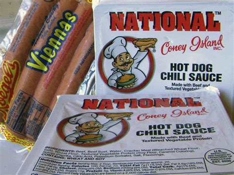 Review Michigan Made National Coney Island Hot Dog Chili Sauce Luna