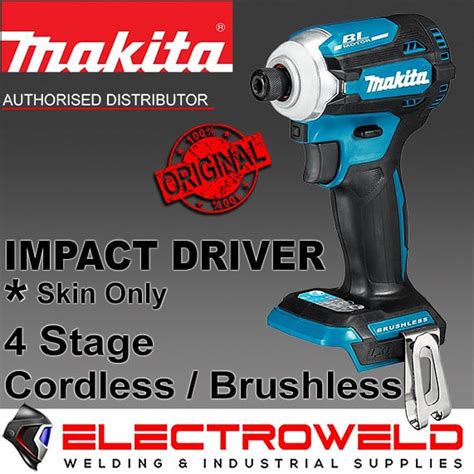 Makita DTD171Z 18V Li-ion Cordless Brushless 4-stage Impact Driver ...