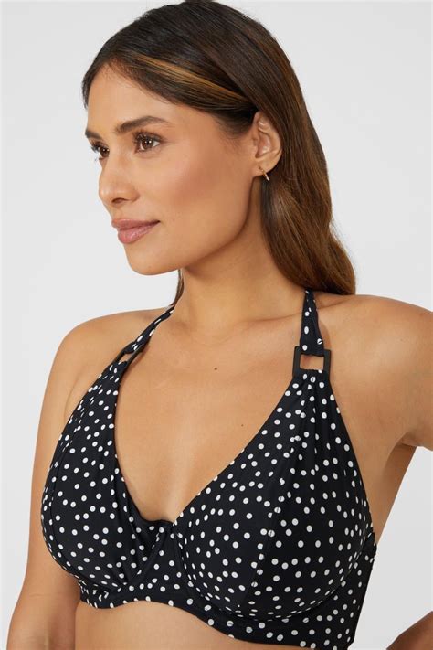 Gorgeous Góra Od Bikini Print Groszki Wiązanie Brk NG2 85GG Ceny i opinie Ceneo pl