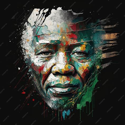 Premium AI Image | A portrait of the president of the republic of south