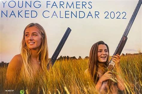 Farmers Go Naked For Calendar From Feeding Cows Topless To Straddling Tractor Daily Star