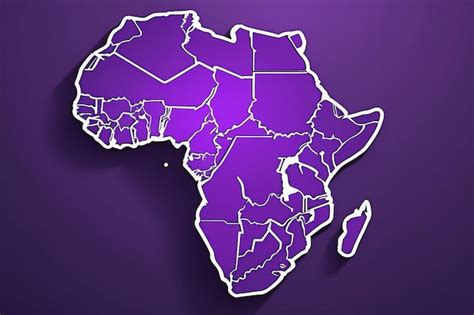 Premium Photo Free Blank Map Of Africa