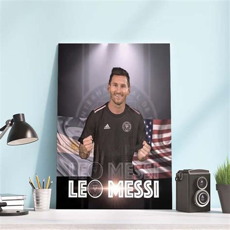 Welcome Lionel Messi To Sign Inter Miami Official Poster Canvas REVER