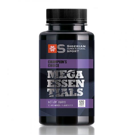 Siberian Super Natural Sport. Mega Essentials
