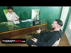 Horny Stud Derek Allen Drilles Doctor Tony Genius Black Asshole Fills It With Jizz Therapy