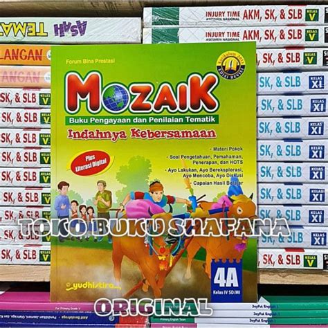 Buku Mozaik A Yudhistira Kelas Sd K Edisi Revisi Pengayaan