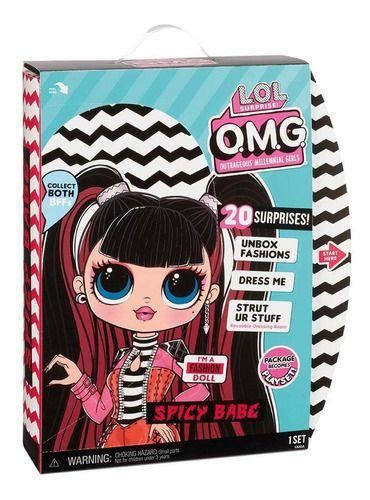 Boneca Lol Surprise Omg Opposites Spicy Babe Candide Boneca Lol Magazine Luiza