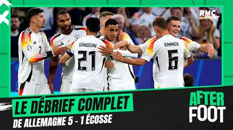 Replay After Foot du 14 06 2024 Euro 2024 Allemagne 5 1 Écosse Le