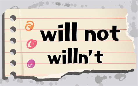 Here’s Why the Contraction for "Will Not" Isn’t “Willn’t” | Reader’s Digest